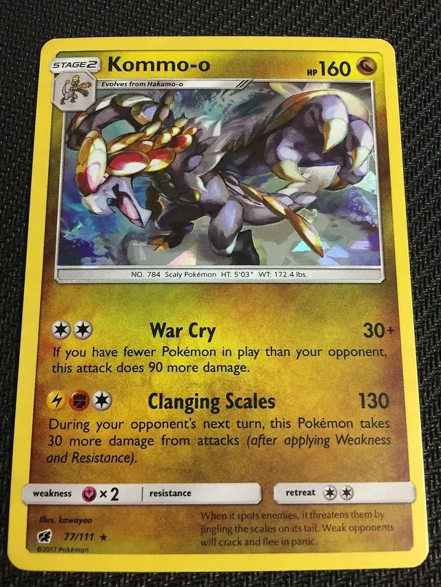 Kommo-o [Holo] - Pokemon Crimson Invasion #77