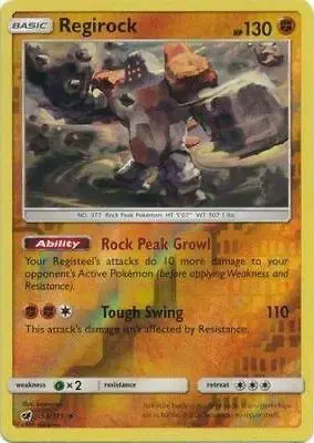 Regirock [Reverse Holo] - Pokemon Crimson Invasion #53