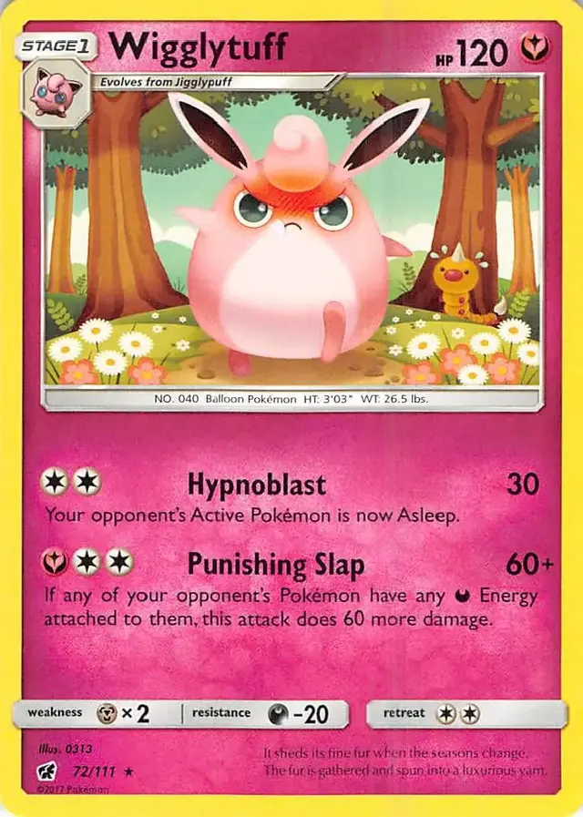 Wigglytuff - Pokemon Crimson Invasion #72