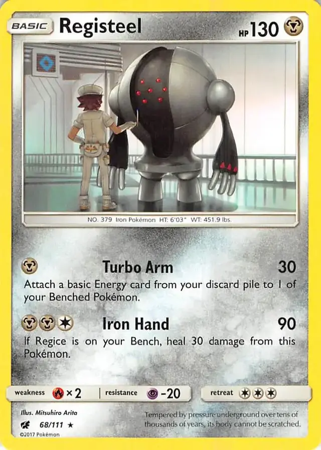Registeel - Pokemon Crimson Invasion #68