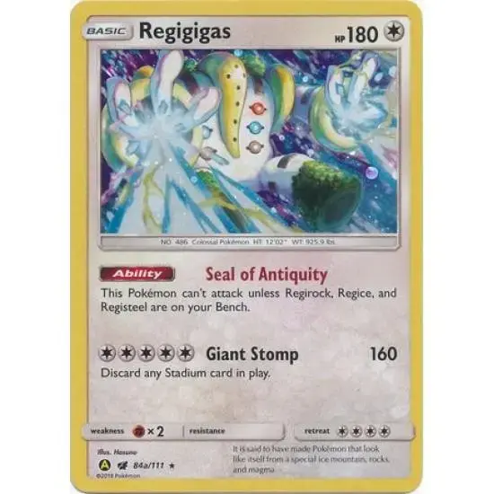 Regigigas - Pokemon Crimson Invasion #84a