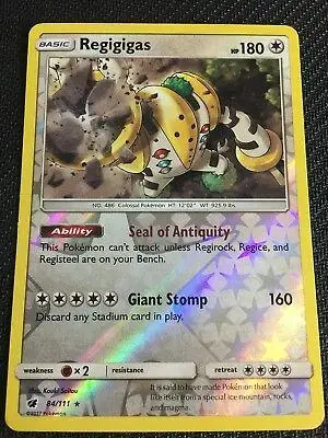 Regigigas [Reverse Holo] - Pokemon Crimson Invasion #84