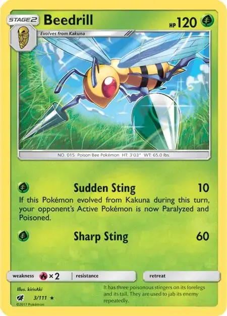 Beedrill - Pokemon Crimson Invasion #3