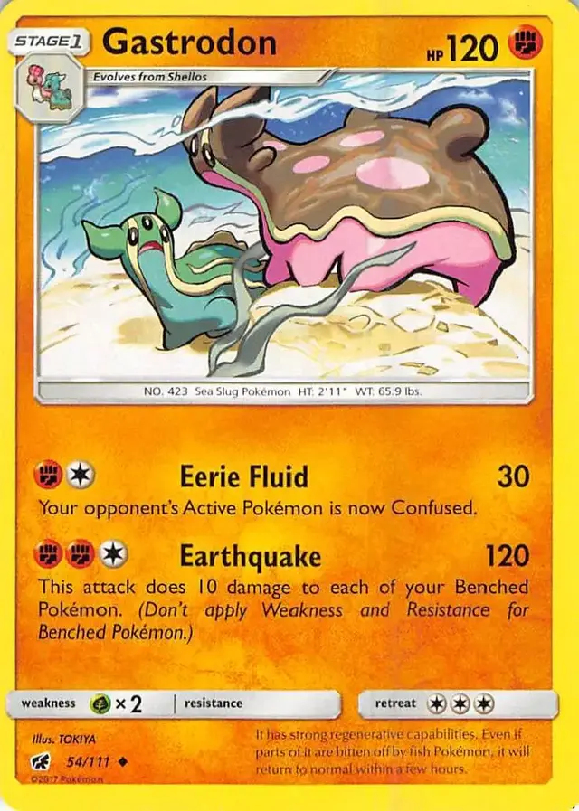 Gastrodon - Pokemon Crimson Invasion #54