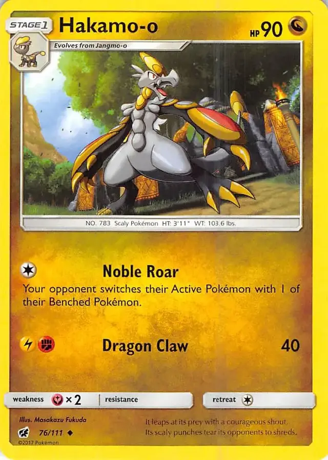 Hakamo-o - Pokemon Crimson Invasion #76