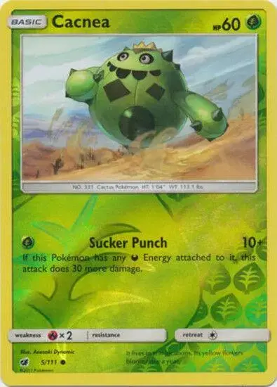 Cacnea [Reverse Holo] - Pokemon Crimson Invasion #5