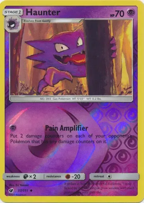 Haunter [Reverse Holo] - Pokemon Crimson Invasion #37