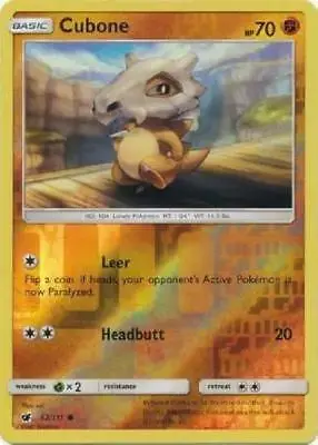 Cubone [Reverse Holo] - Pokemon Crimson Invasion #52