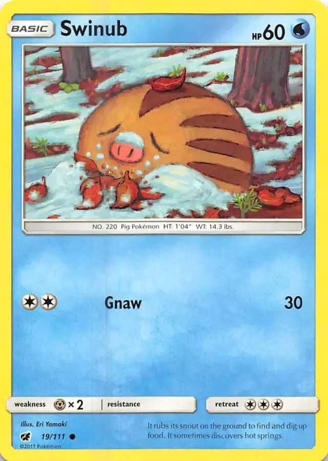 Swinub - Pokemon Crimson Invasion #19
