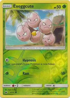 Exeggcute [Reverse Holo] - Pokemon Crimson Invasion #4