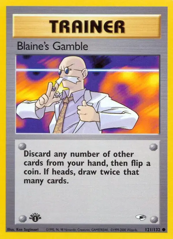 Blaine's Gamble [1st Edition]