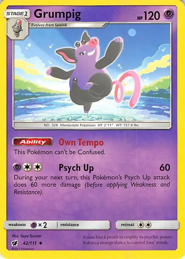 Grumpig - Pokemon Crimson Invasion #42