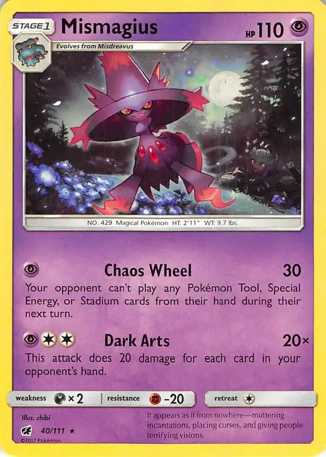 Mismagius - Pokemon Crimson Invasion #40
