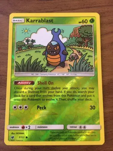 Karrablast [Reverse Holo] - Pokemon Crimson Invasion #7