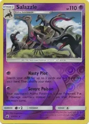 Salazzle [Reverse Holo] - Pokemon Crimson Invasion #47