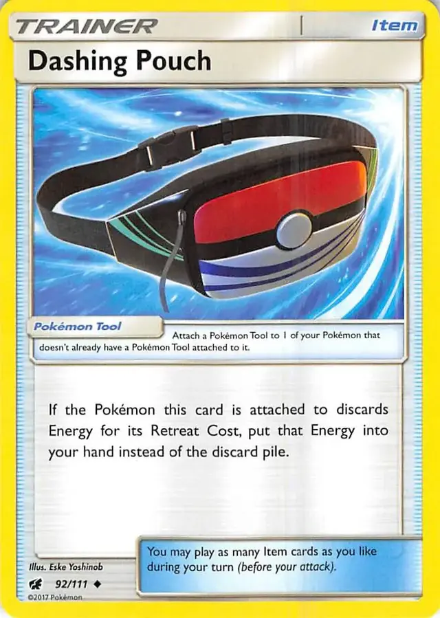 Dashing Pouch - Pokemon Crimson Invasion #92