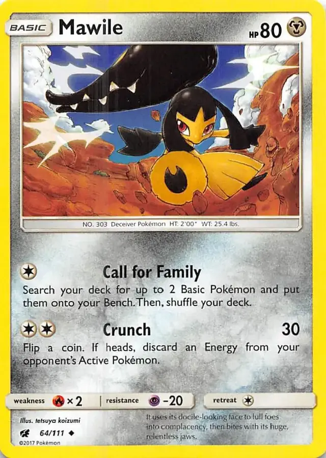 Mawile - Pokemon Crimson Invasion #64