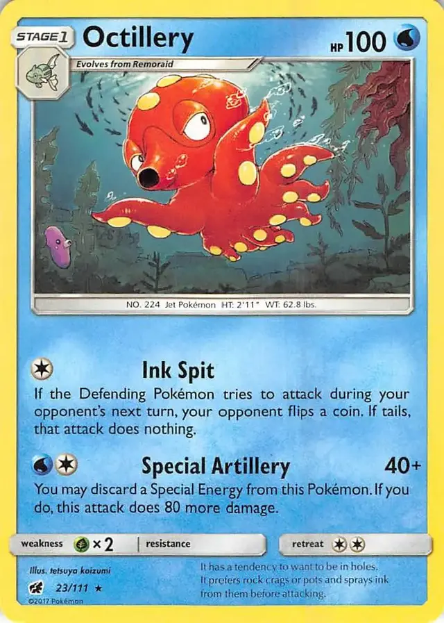 Octillery - Pokemon Crimson Invasion #23