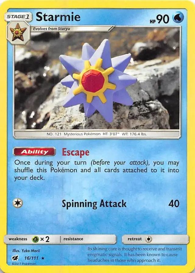 Starmie - Pokemon Crimson Invasion #16