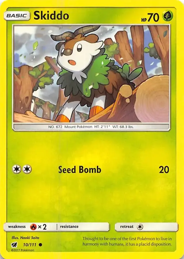 Skiddo - Pokemon Crimson Invasion #10