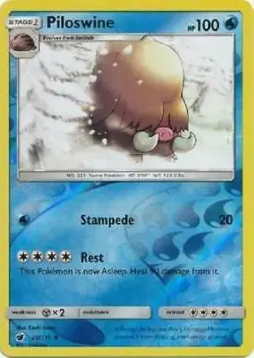 Piloswine [Reverse Holo] - Pokemon Crimson Invasion #20