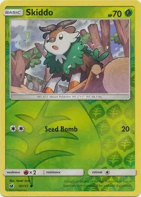 Skiddo [Reverse Holo] - Pokemon Crimson Invasion #10
