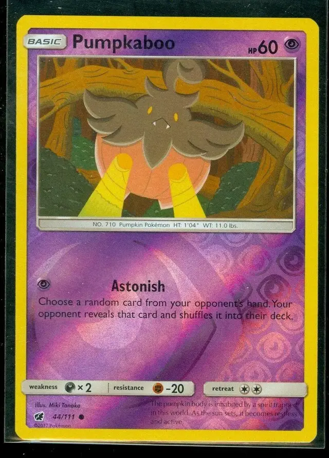 Pumpkaboo [Reverse Holo] - Pokemon Crimson Invasion #44