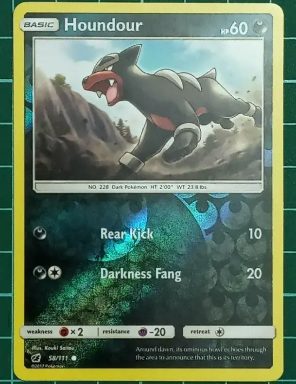 Houndour [Reverse Holo] - Pokemon Crimson Invasion #58