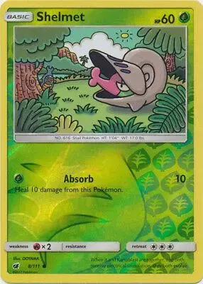 Shelmet [Reverse Holo] - Pokemon Crimson Invasion #8