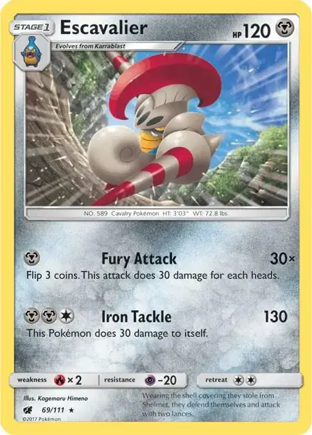 Escavalier - Pokemon Crimson Invasion #69