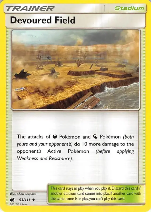 Devoured Field - Pokemon Crimson Invasion #93