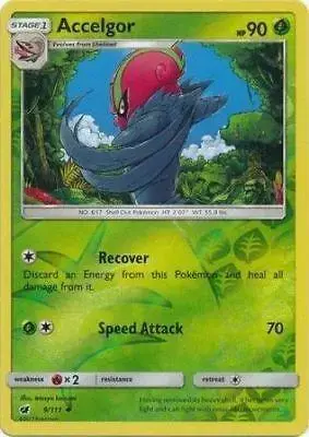 Accelgor [Reverse Holo] - Pokemon Crimson Invasion #9