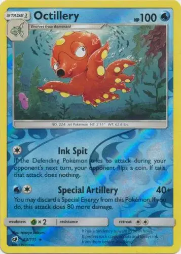 Octillery [Reverse Holo] - Pokemon Crimson Invasion #23