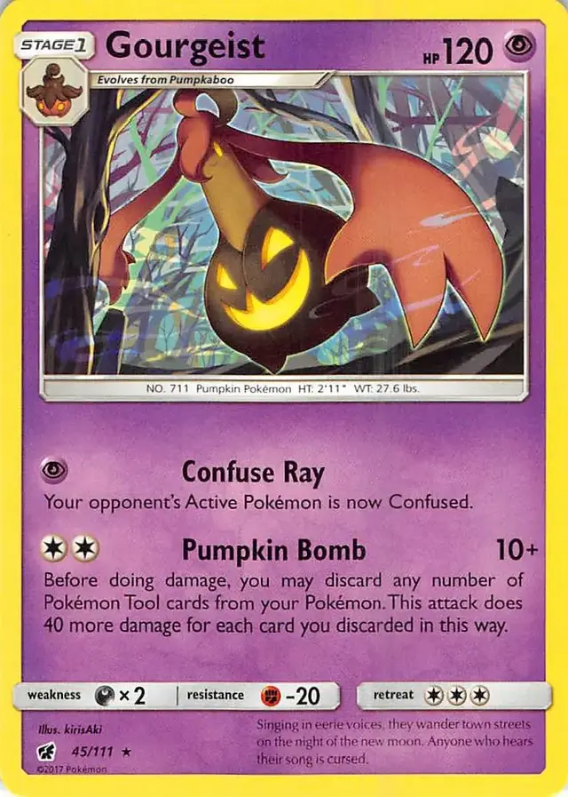 Gourgeist - Pokemon Crimson Invasion #45