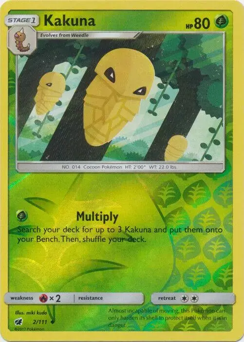 Kakuna [Reverse Holo] - Pokemon Crimson Invasion #2