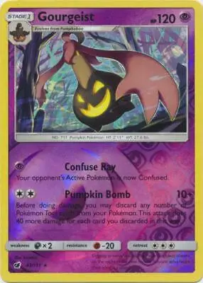 Gourgeist [Reverse Holo] - Pokemon Crimson Invasion #45