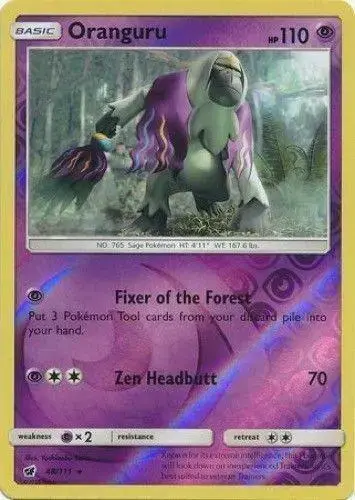 Oranguru [Reverse Holo] - Pokemon Crimson Invasion #48