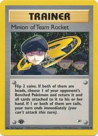 Minion of Team Rocket [1st Edition]