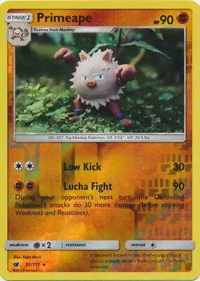 Primeape [Reverse Holo] - Pokemon Crimson Invasion #51