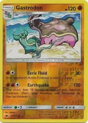 Gastrodon [Reverse Holo] - Pokemon Crimson Invasion #54