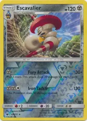 Escavalier [Reverse Holo] - Pokemon Crimson Invasion #69