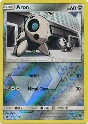 Aron [Reverse Holo] - Pokemon Crimson Invasion #65