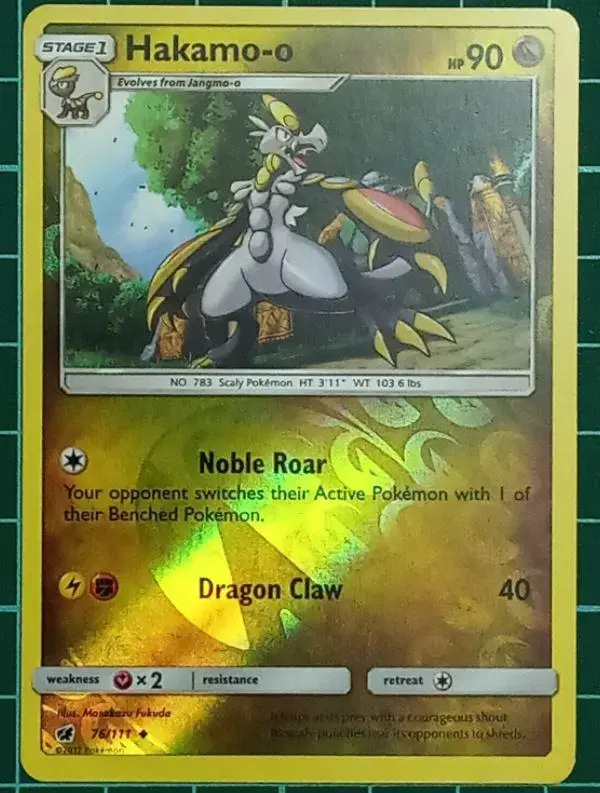 Hakamo-o [Reverse Holo] - Pokemon Crimson Invasion #76