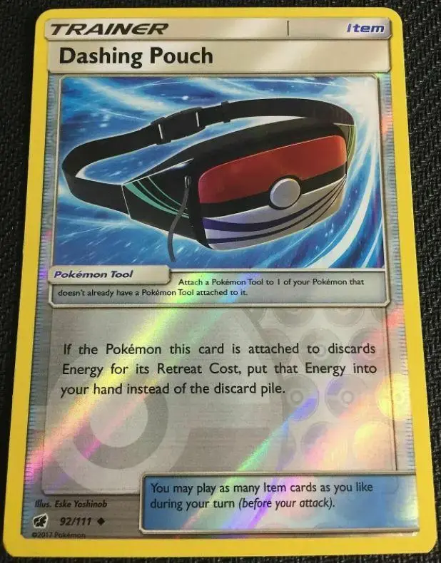 Dashing Pouch [Reverse Holo] - Pokemon Crimson Invasion #92