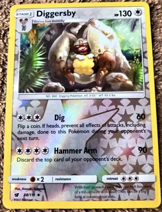 Diggersby [Reverse Holo] - Pokemon Crimson Invasion #88