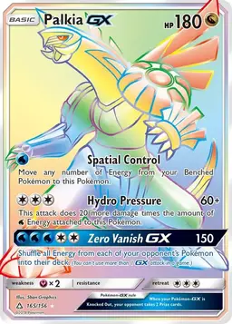 Palkia GX 165 - Pokemon Ultra Prism