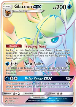 Glaceon GX #159 - Pokemon Ultra Prism