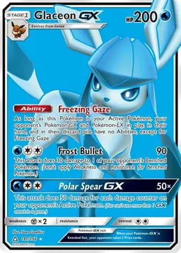 Glaceon GX 141 - Pokemon Ultra Prism