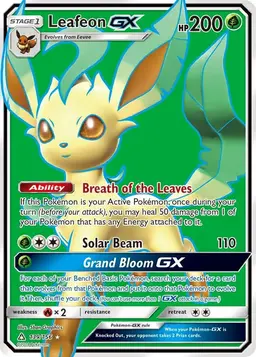 Leafeon GX 139 - Pokemon Ultra Prism