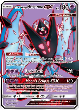 Dawn Wings Necrozma GX 143 - Pokemon Ultra Prism